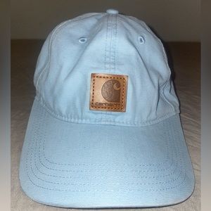 Carhartt Baseball Cap Hat Strapback Logo Blue Workwear Spring 2022